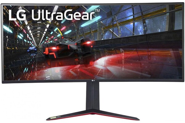 Monitor 37.5" LG UltraGear 38GN950 czarno-czerwony