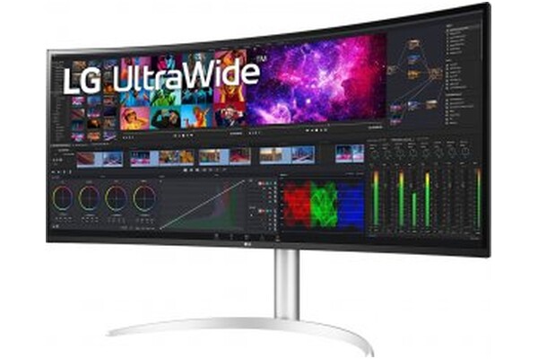 Monitor 39.7" LG UltraWide 40WP95 biało-srebrny
