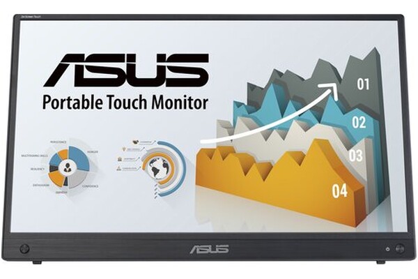 Monitor 15.6" ASUS ZenScreen Touch MB16AHT szary