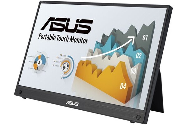 Monitor 15.6" ASUS ZenScreen Touch MB16AHT szary
