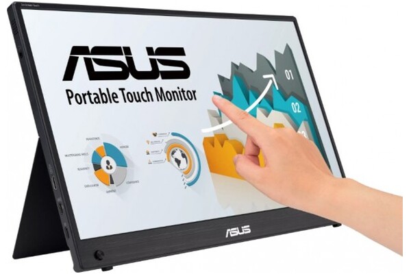 Monitor 15.6" ASUS ZenScreen Touch MB16AMTR czarny
