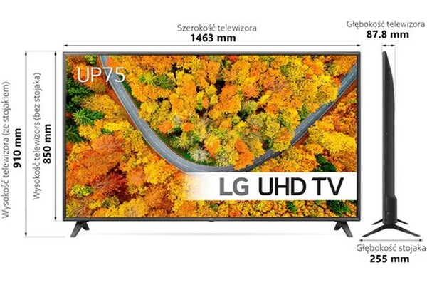 Telewizor LG 65UP75003LF 65" 4K Ultra HD
