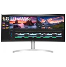 Monitor 37.5" LG 38WN95 biało-srebrny