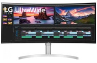 Monitor 37.5" LG 38WN95 biało-srebrny
