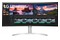 Monitor 37.5" LG 38WN95 biało-srebrny