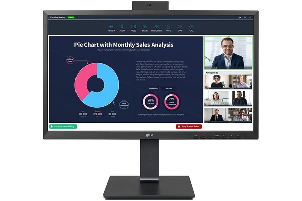 Monitor 23.8" LG 24BP75 czarny