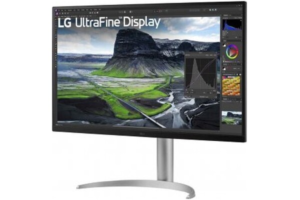 Monitor 31.5" LG UltraFine 32UQ850 biało-srebrny