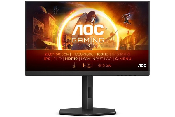 Monitor 23.8" AOC 24G4X czarny