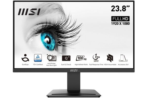 Monitor 23.8" MSI Pro Pro MP2412 czarny