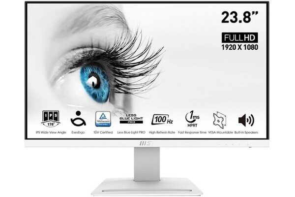 Monitor 23.8" MSI Pro Pro MP243XW biały