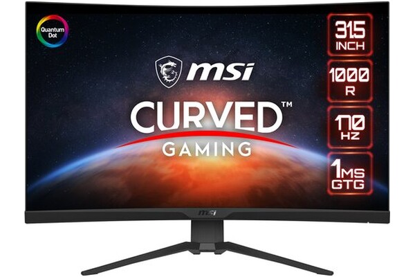 Monitor 31.5" MSI MAG MAG 325CQRF czarny
