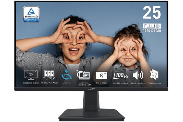 Monitor 24.5" MSI Pro Pro MP251 czarny
