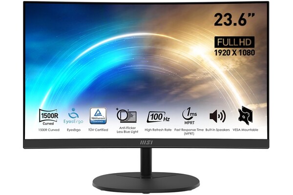 Monitor 23.6" MSI Pro Pro MP2412C czarny