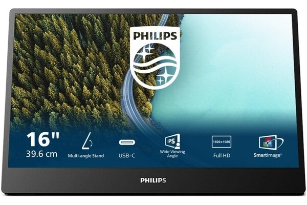 Monitor 15.6" Philips B-Line 16B1P3302/00 czarny