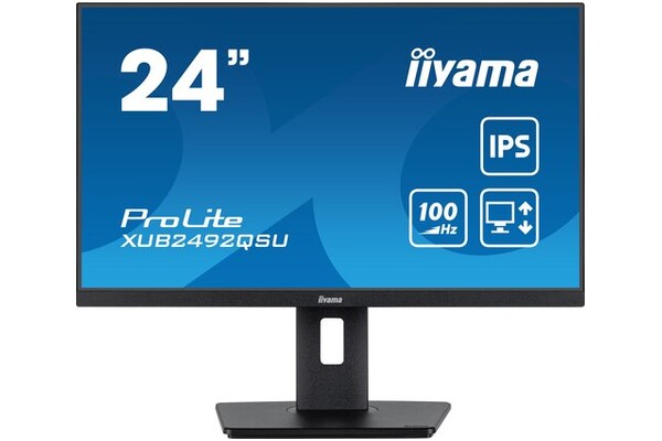 Monitor 23.8" IIYAMA XUB2492QSU-B1 czarny