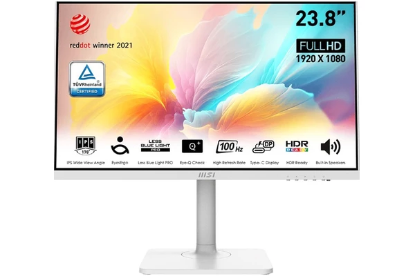 Monitor 23.8" MSI Modern Modern MD2412PW biały