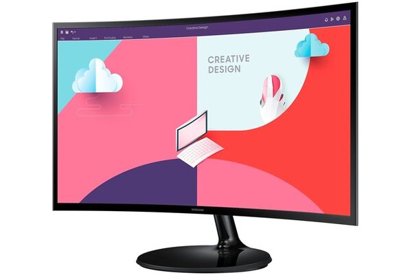 Monitor 23.5" Samsung LS24C364EAUXEN czarny