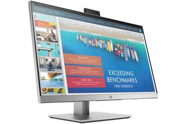 Monitor 23.8" HP EliteDisplay E243D srebrny
