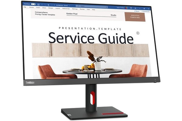 Monitor 23.8" Lenovo S24i-30 czarny