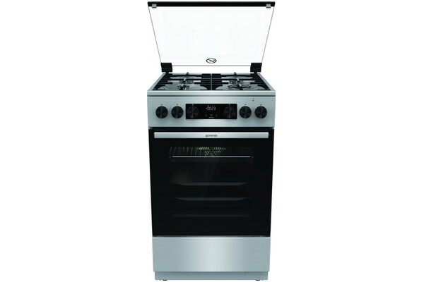 Kuchnia Gorenje MEKS5141XM płyta gazowa, piekarnik elektryczny
