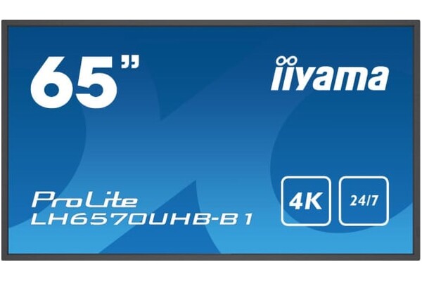 Monitor 64.5" IIYAMA LH6570UHB-B1 czarny