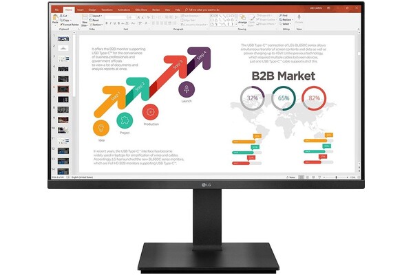 Monitor 23.8" LG 24BP45 czarny
