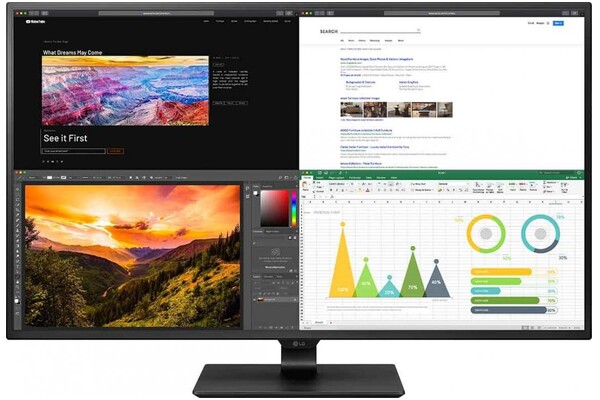 Monitor 42.5" LG 43BN70 czarny
