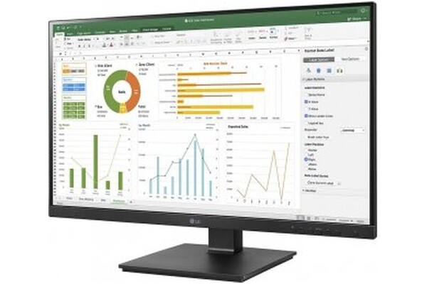 Monitor 23.8" LG 24BN65 czarny