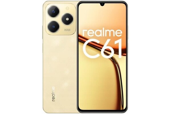 Smartfon realme C61 złoty 6.78" 6GB/256GB