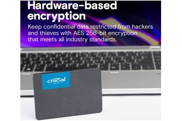 Dysk wewnętrzny Crucial BX500 SSD SATA (2.5") 4TB