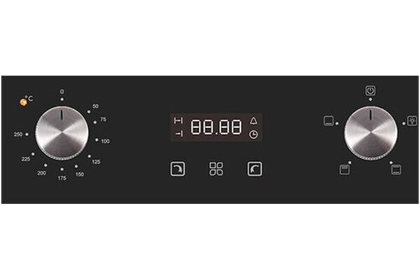 Piekarnik do zabudowy MPM 45BO23C elektryczny czarny