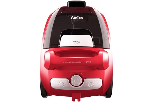 Odkurzacz AMICA VM3044 Bagio Eco tradycyjny bezworkowy 850W czerwony