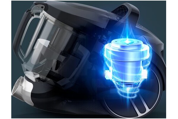 Odkurzacz Tefal TW4B70 Compact Power XXL tradycyjny z pojemnikiem 900W Złoto-czarny