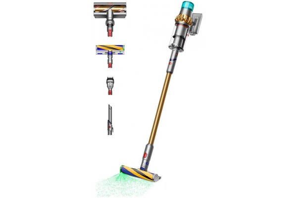 Odkurzacz DYSON V15 Absolute Detect pionowy bezworkowy złoty