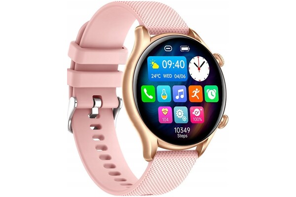 Smartwatch myPhone Watch EL różowy