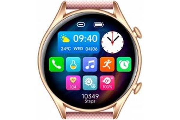 Smartwatch myPhone Watch EL różowy