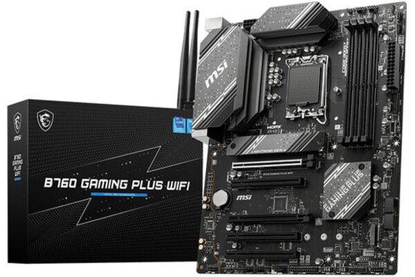 Płyta główna MSI B760M Gaming Plus WiFi Socket 1700 Intel B760 DDR5 ATX