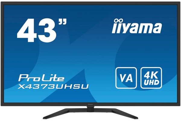 Monitor 42.5" IIYAMA X4373UHSU-B1 czarny