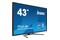Monitor 42.5" IIYAMA X4373UHSU-B1 czarny