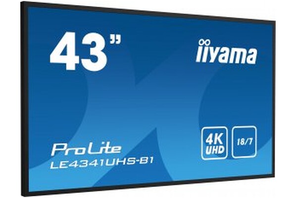 Monitor 42.5" IIYAMA LE4341UHS-B1 czarny