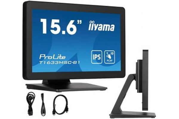 Monitor 15.6" IIYAMA T1633MSC-B1 czarny
