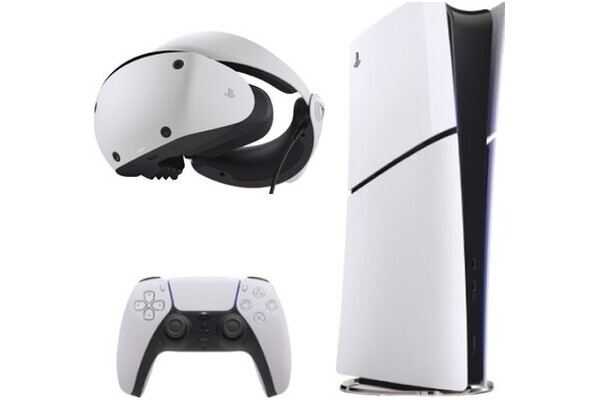 Konsola Sony PlayStation 5 Slim Digital 1TB biało-czarny