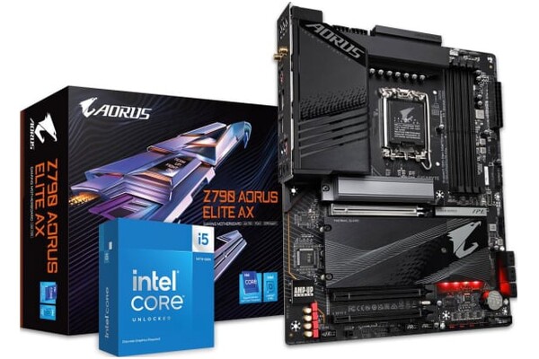 Płyta główna GIGABYTE Z790 Aorus Elite AX I5 Socket 1700 Intel Z790 DDR5 ATX