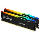 Pamięć RAM Kingston Fury Beast RGB 64GB DDR5 4800MHz Z radiatorem 1.1V 38CL