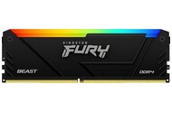 Pamięć RAM Kingston Fury Beast RGB 32GB DDR4 3200MHz Z radiatorem 1.35V 16CL