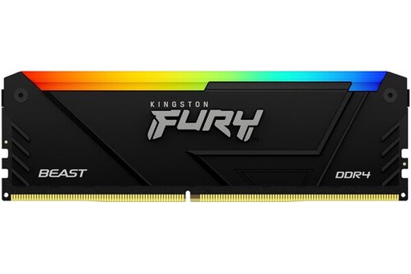 Pamięć RAM Kingston Fury Beast RGB 32GB DDR4 3200MHz Z radiatorem 1.35V 16CL