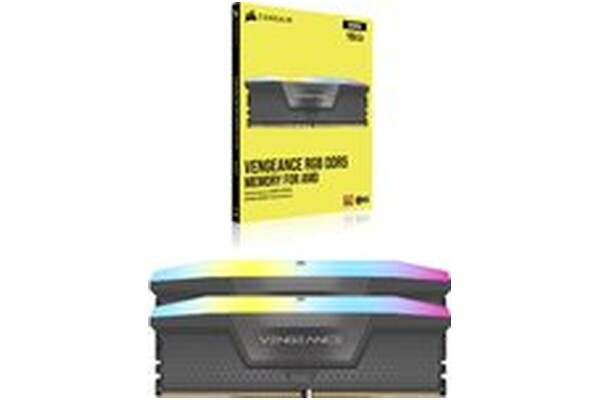 Pamięć RAM CORSAIR Vengeance RGB 32GB DDR5 5600MHz Z radiatorem 1.25V 36CL