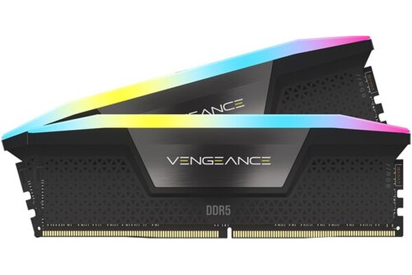 Pamięć RAM CORSAIR Vengeance RGB 32GB DDR5 6000MHz Z radiatorem 1.35V 36CL