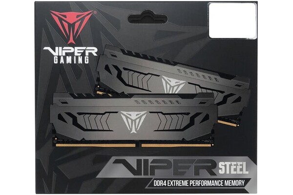 Pamięć RAM Patriot Viper Steel 16GB DDR4 3200MHz Z radiatorem 1.35V 16CL
