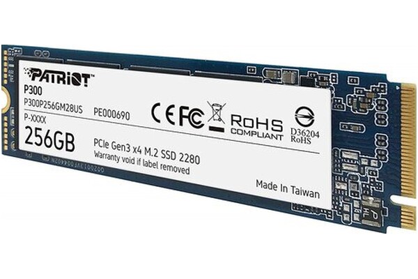 Dysk wewnętrzny Patriot P300 SSD M.2 NVMe 256GB
